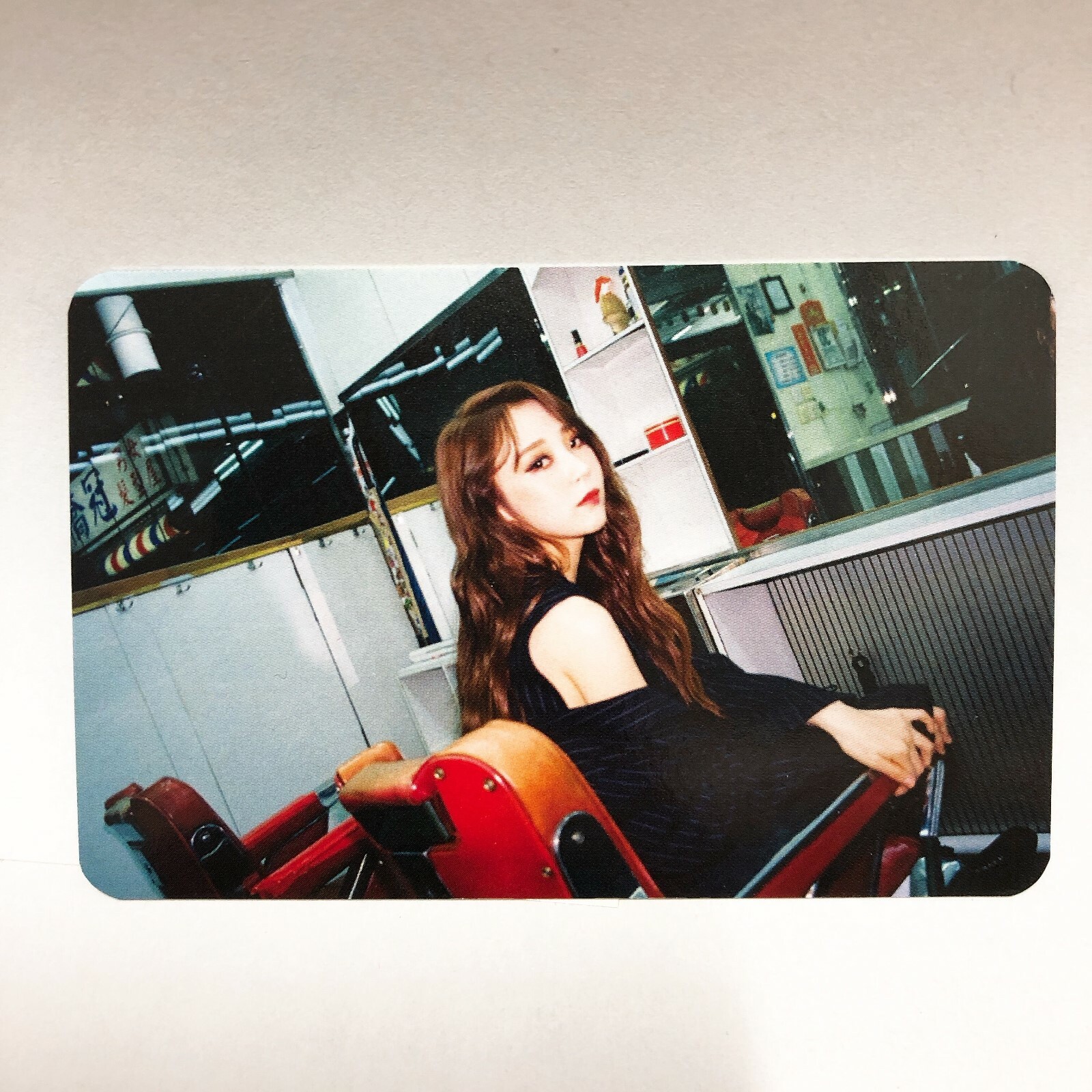 Mamamoo MoonByul Official 8th Mini Album Blues Photocard