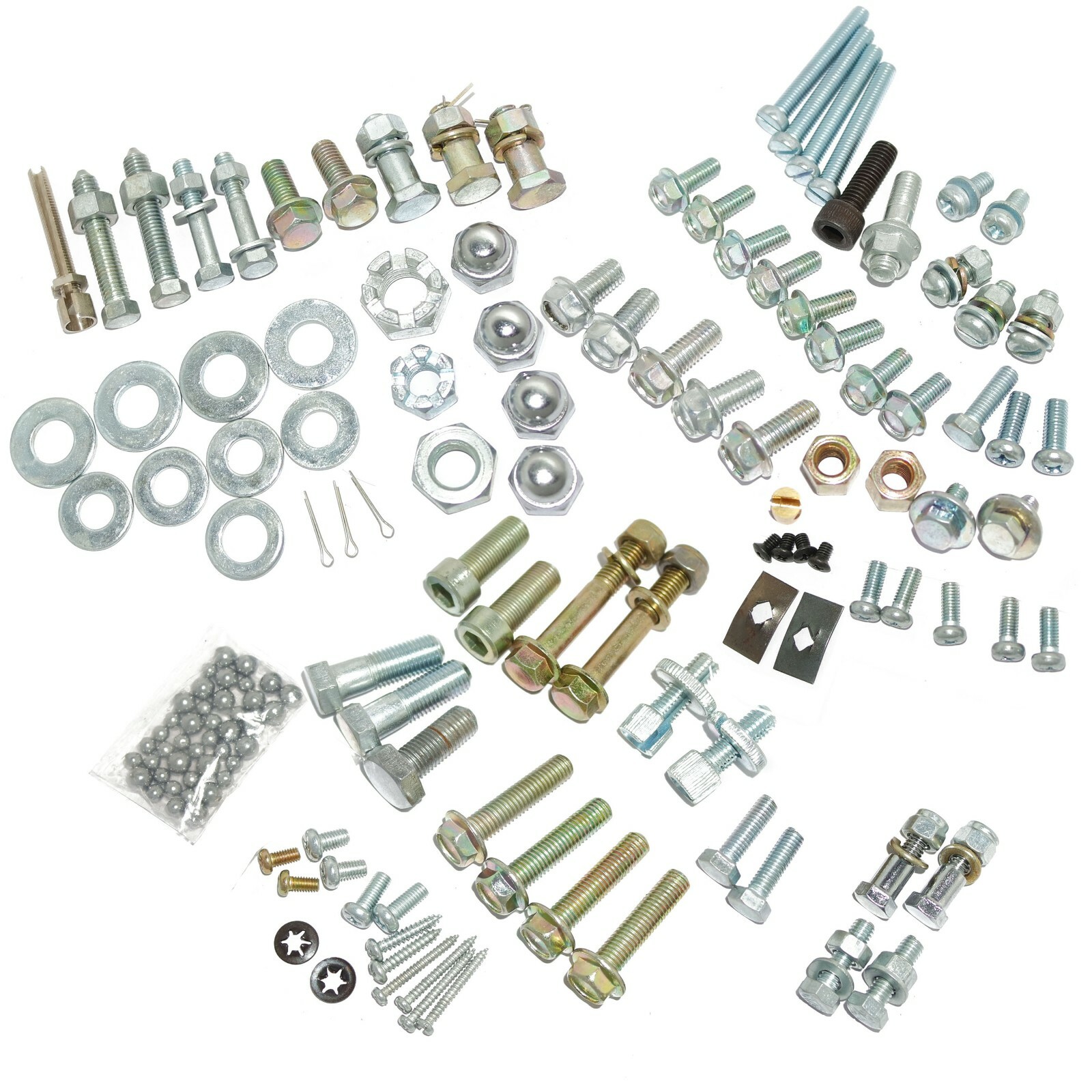 Complete Chassis Nut Bolt Fixing Kit Yamaha RX100 RX 100 RXG 135  Motorcycle 