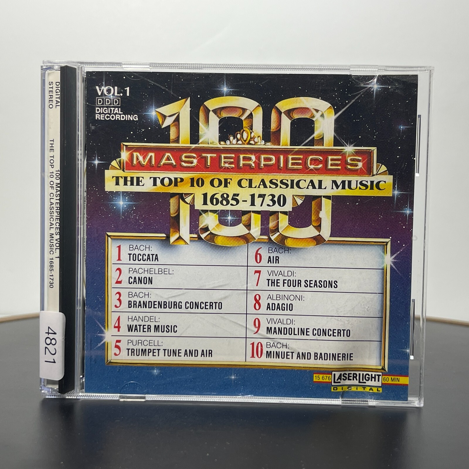 The Top 10 of Classical Music, 1685-1730 (CD, Mar-1991, Laserlight) The Top 10 of Classical Music, 1685-1730 (CD, Mar-1991, Laserlight)