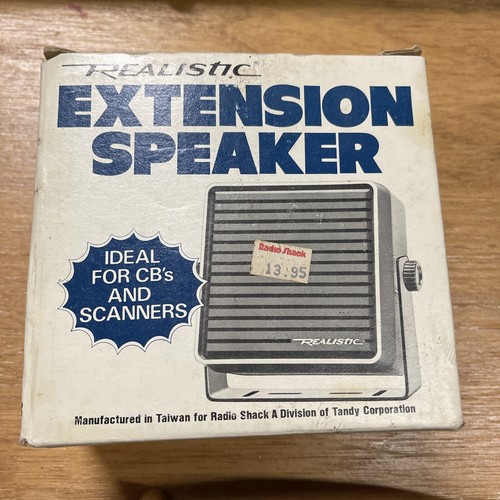 Radio Shack Realistic Communications Extension Speaker 5 Watt 21549