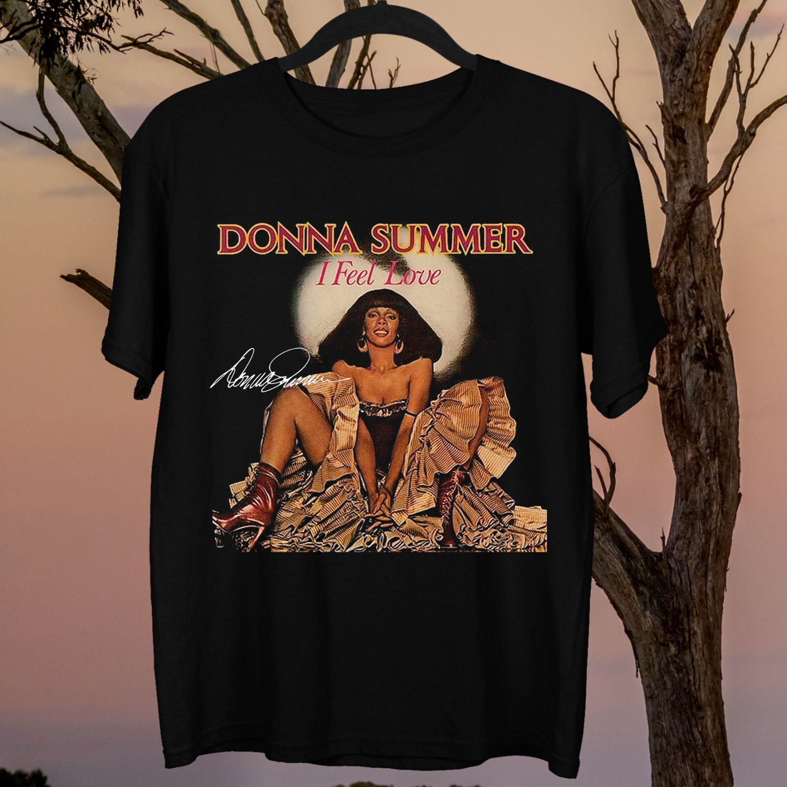 New Rare Donna Summer Shirt I Feel Love Cotton Unisex All