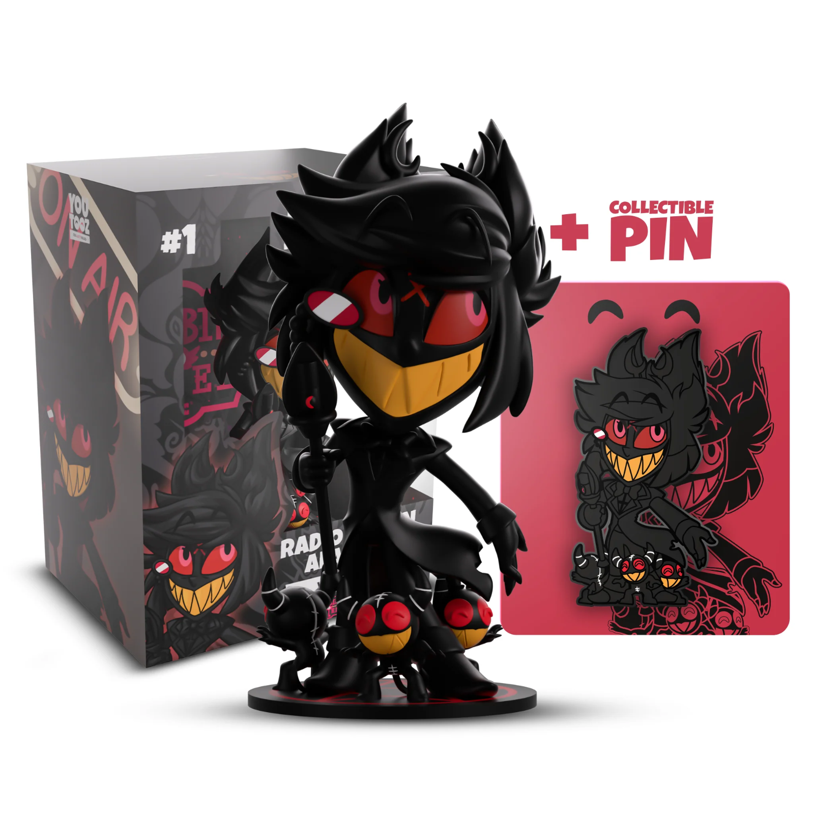 ピンズ・ピンバッジ・缶バッジ hazbin hotel phinz Demon Alastor Alastor Pin | eBay