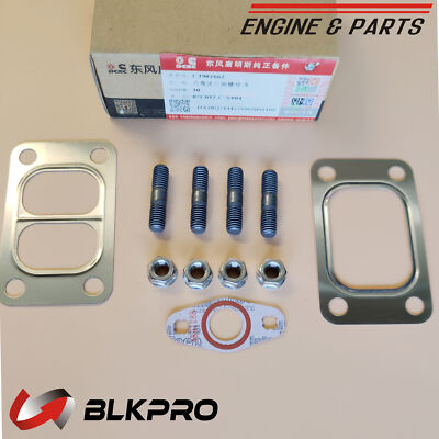 Studs Bolts Gasket Set turbo MOUNTING For Dodge Ram 5.9L Cummins 89-02 6B 4B 3.9