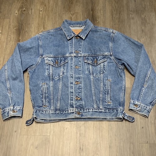 Levi Strauss & Co. 青 ジャンパー Mサイズ Vintage 90s Levi Strauss Blue Jean Denim Jacket 70507-4890