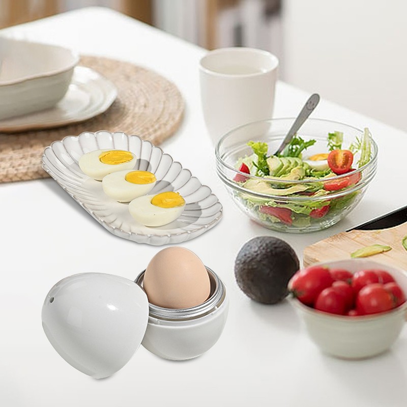 Microwave Egg Maker Boiler Egg Steamer For Hard Soft Quick Egg Boiling