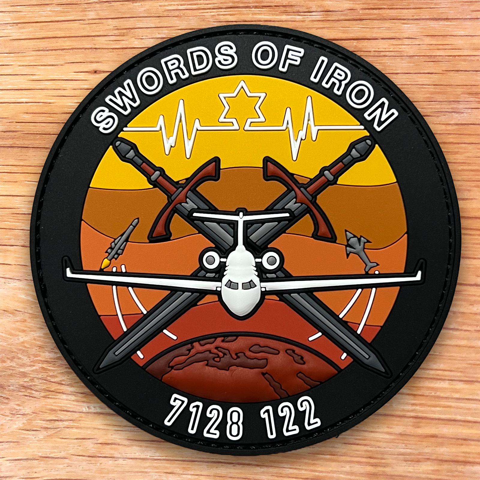 USAF 23d BS PVCパッチ U.S Space Force PVC Patch 23rd Space Operations Squadron