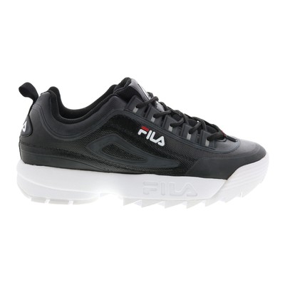 Мужские черные кроссовки Fila Disruptor II No-Sew 1FM00464-014