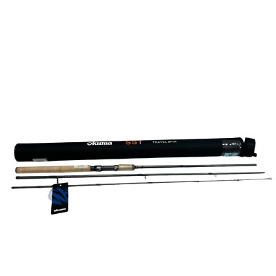 Okuma SST ''A'' Series Travel Mooching Rod 8'6'' Med-Heavy 3pc w/ Case SST-S-863MHa