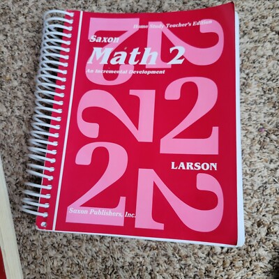 Saxon Math 2 Teacher Manual