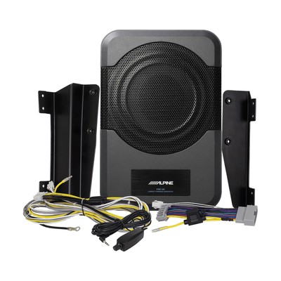 Alpine PWE-S8-WRA 8'' Compact Powered Sub System for 11-Up 4-door Jeep Wrangler
