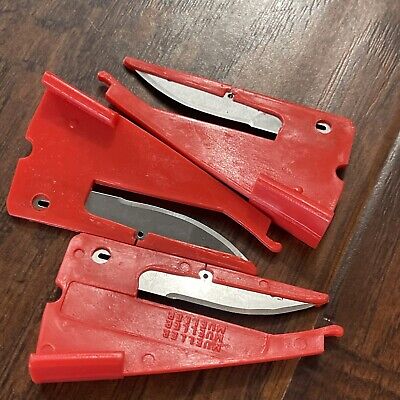 Mueller M-Cutter Tape Cutter, Replacement Blade Cartridge Lot Of 3 Blades