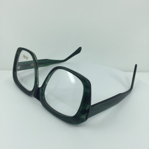Pre-owned Goliath Ii Eyeglasses Ultra  2 C. Translucent Green 62-20mm Holland In Clear Demo Lenses