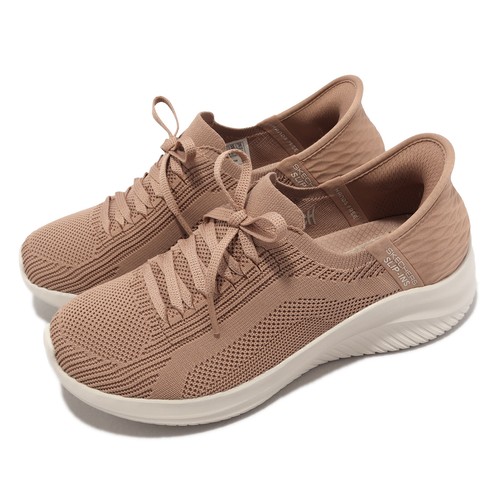 Skechers Ultra Flex 3.0-Brilliant Path Slip-Ins Tan Женские повседневные туфли 149710-TAN