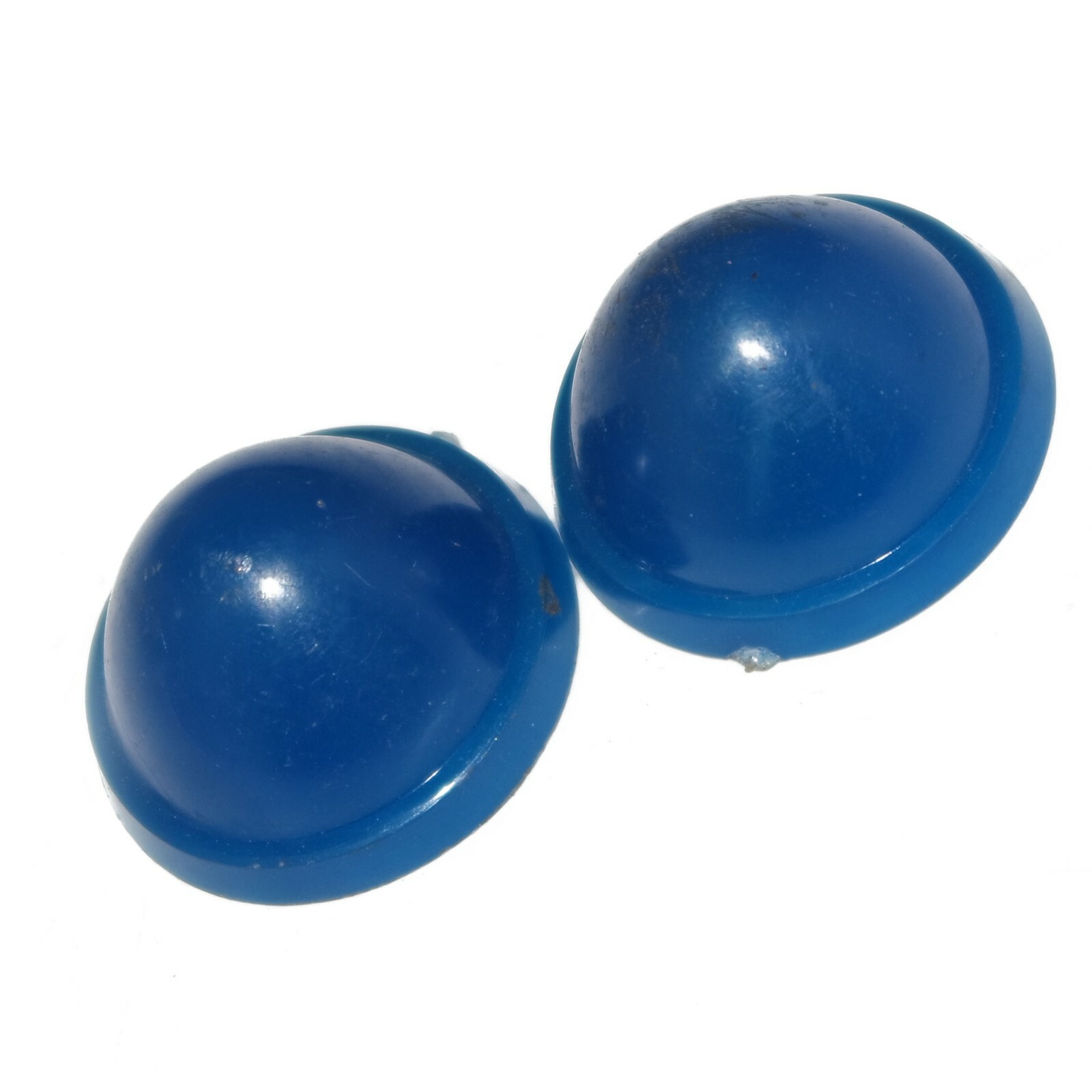 Pilot Lamp Set With Blue Lens & Chrome Rim For Royal Enfield Classic Electra 