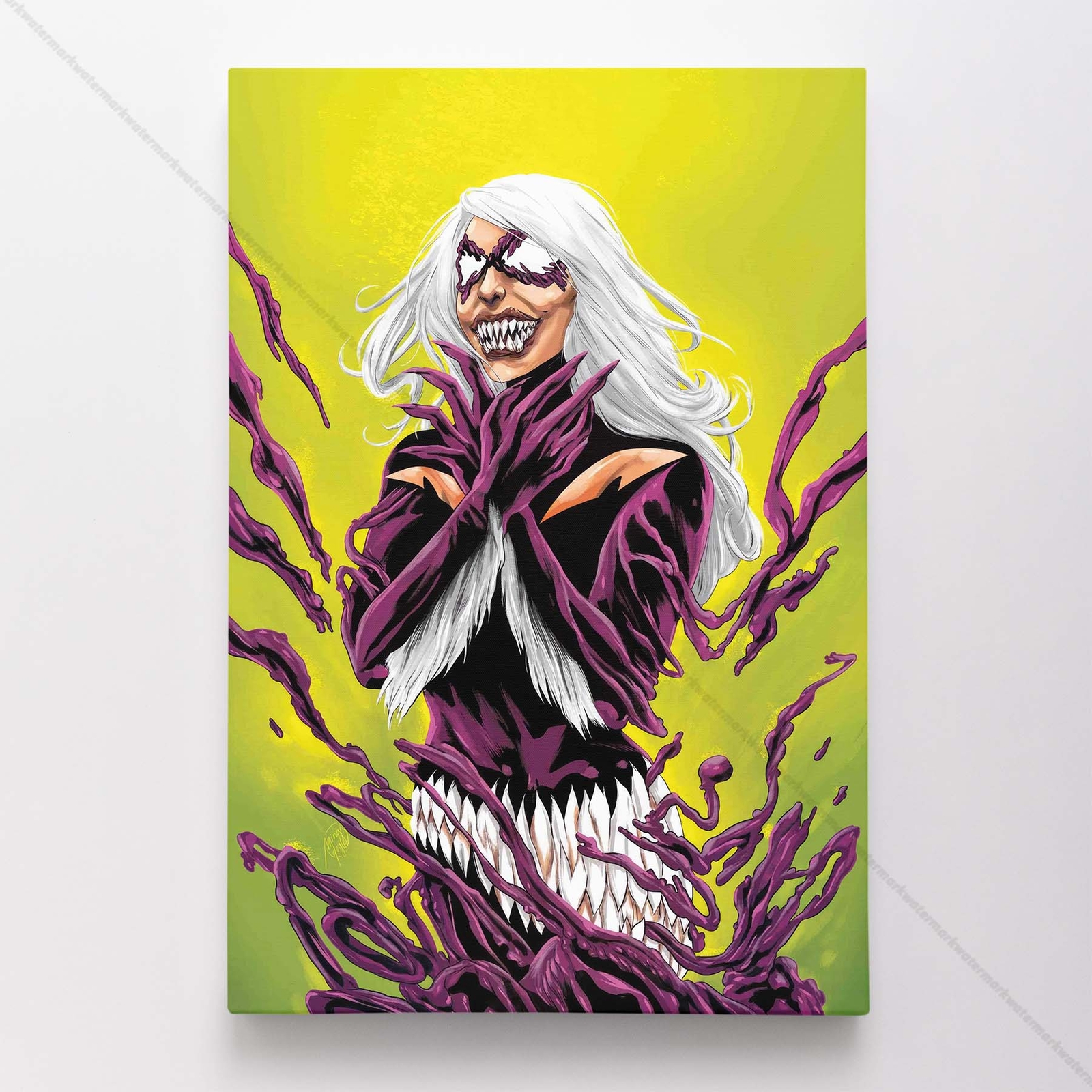 Black Cat Poster Canvas Marvel Comic Book Cover Art Print #14781