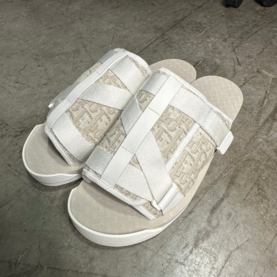 Pre-owned Dior Alpha Sandal White