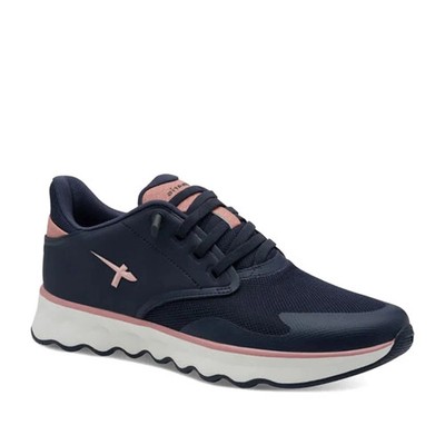 Tamaris Women's Ladies Blue Fashion Trainers Casual Sneakers 1-1-23700-35890