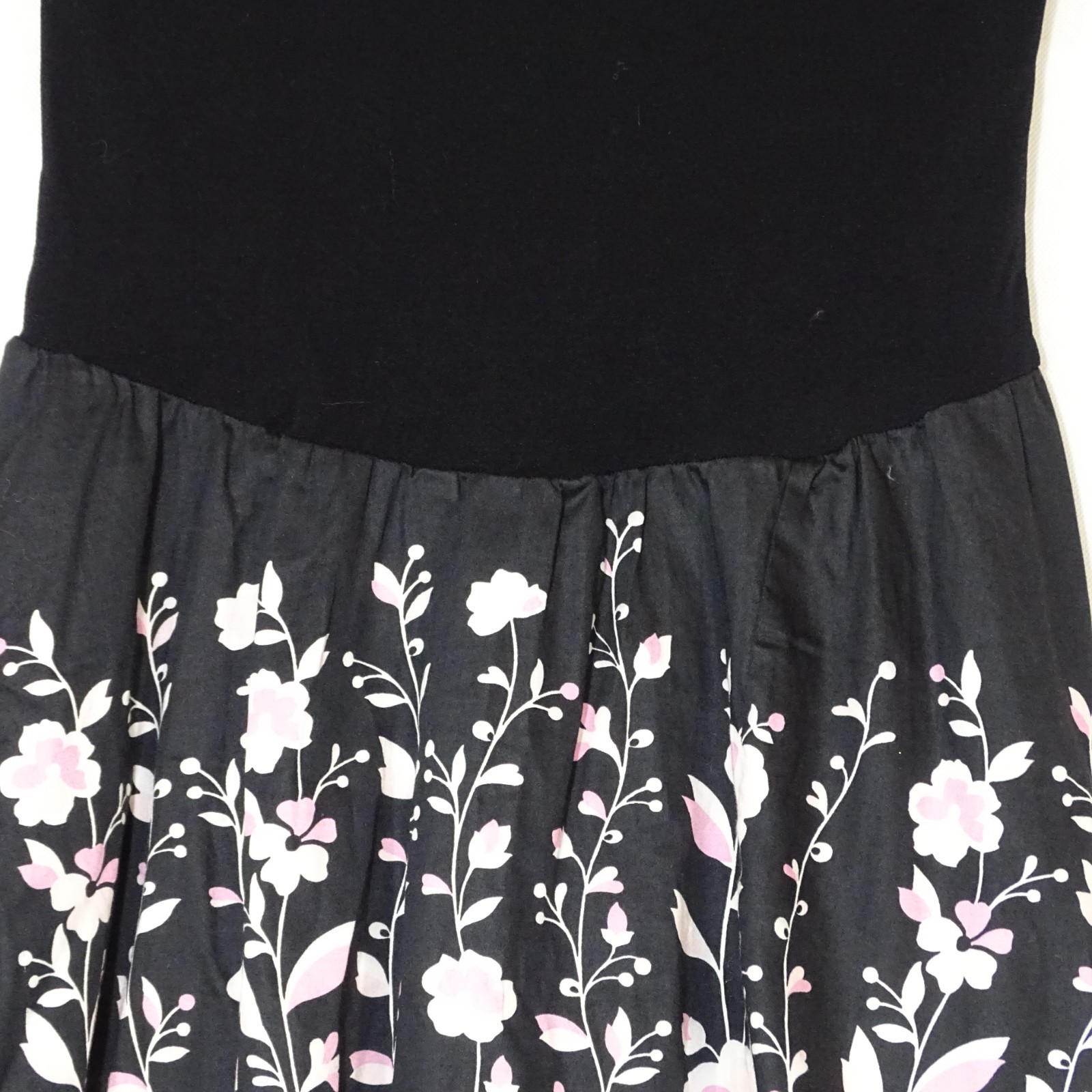 Motherhood Maternity Skirt with Stretch Belly Panel Women Size M Black Pink