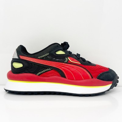 

Кроссовки Puma Boys Street Rider Bizerk 375112-02 Red Casual Shoes Размер 5C, Красный, Street Rider Bizerk