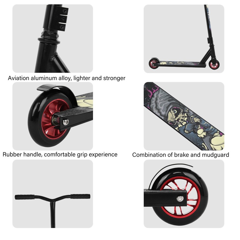 Stunt Pro Scooter BLACK for Kids Adult Kick Scooters Kids-Extreme | eBay