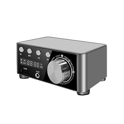 2CH HiFi Mini Digital Power Sound Amplifier Stereo Audio Receiver Bluetooth 5.0