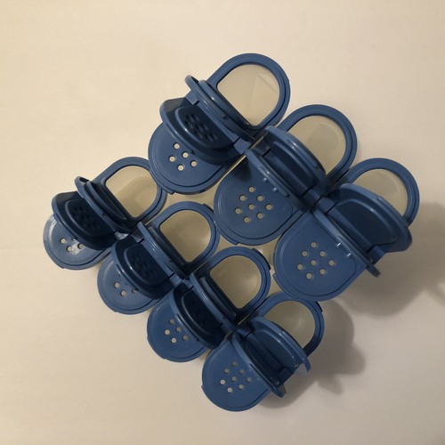 Tupperware Modular Mates Spice Blue Container Shaker Vintage