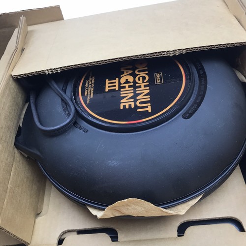 Vtg Sears Doughnut Machine III Home Donut Maker Baker Bakes 6 at once