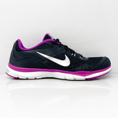 

Nike Womens Flex Trainer 5 724858-015 Черные кроссовки для бега, размер 7,5, Черный, Flex Trainer 5