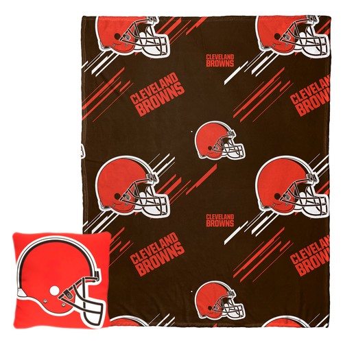 Набор подушек и пледов с разрезами Northwest NFL Cleveland Browns