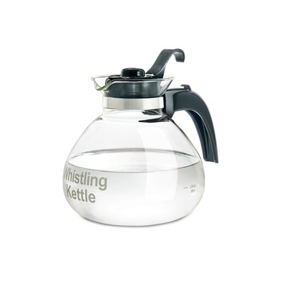 Borosilicate Glass Stove Top Whistling Tea Kettle - Best...