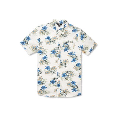 Мужской тканый топ с коротким рукавом Volcom Mens Warbler