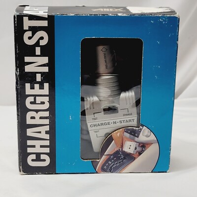 CHARGE-N- START New in Box TS-252T Jump Starter Plug To Plug Car Battery Charger