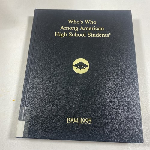 Who's Who among American High School Students 1994-95 (1995