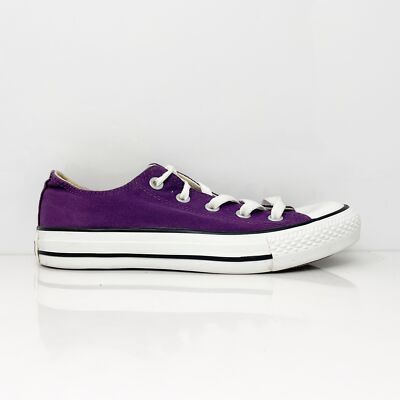 

Converse Unisex CT All Star Ox 1T167 Purple Повседневная обувь Кроссовки Размер M 4 W 6, Фиолетовый, Chuck Taylor All Star Ox