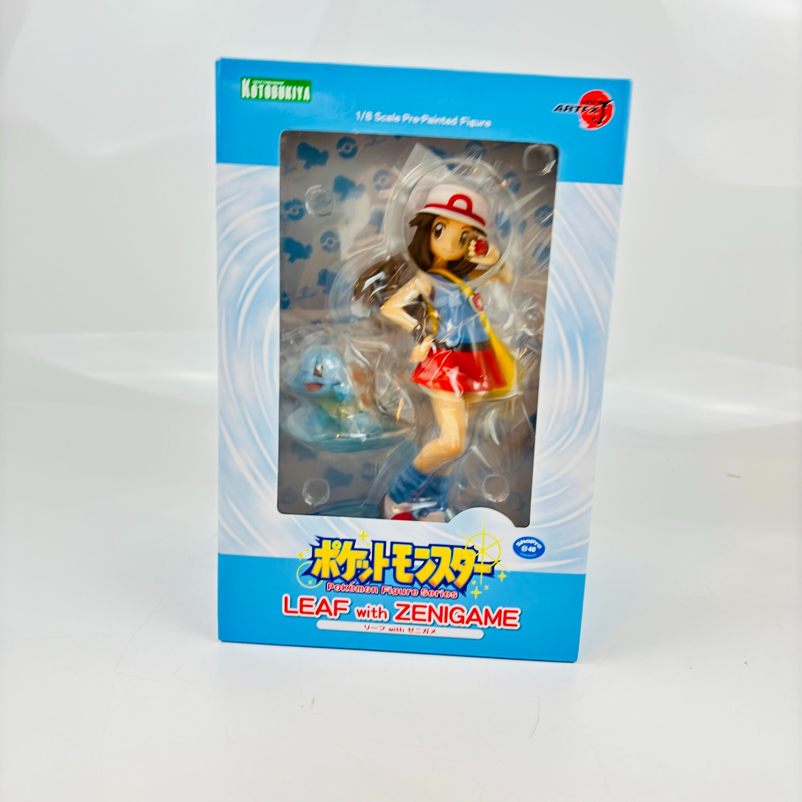 ARTFX J Pokemon Series Leaf with Squirtle Kotobukiya 1/8 PVC