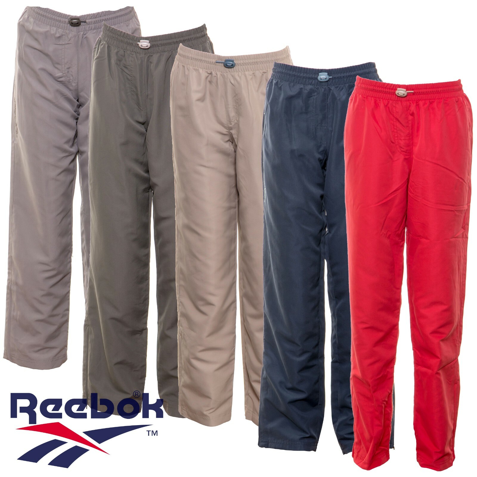 reebok woven track pants