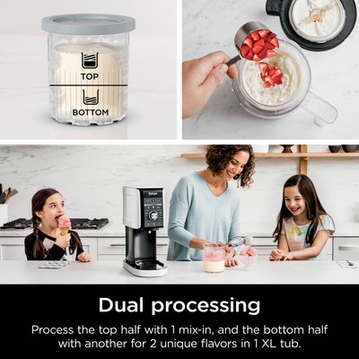 Ninja - CREAMi Deluxe 11-in-1 Ice Cream and Frozen Treat Maker - Silver