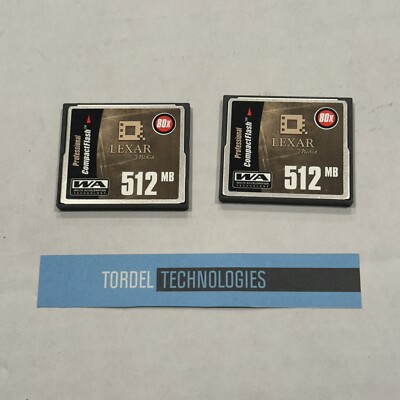 Lexar Media Professional 80X 512MB Compact Flash Card