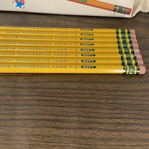 74 VTG Made In USA No 2 Pencils FaberCastell Dixon Berol Empire Unused Old Stock