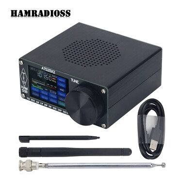 ATS25X2 Radio Receiver FM RDS AM LW MW SW SSB DSP Receiver+WIFI Antenna+Screen