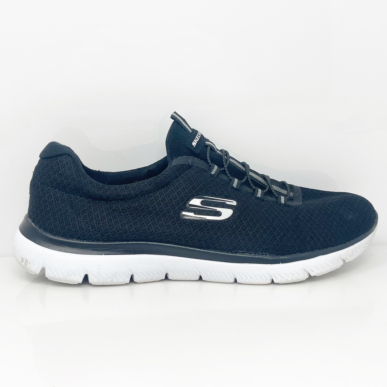 

Skechers Womens Summits 12980W Черная повседневная обувь Кроссовки Размер 11, Черный, Summits