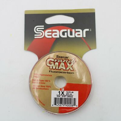 Seaguar Grand Max Fluorocarbon Tippet New Old Stock Several Choices Available
