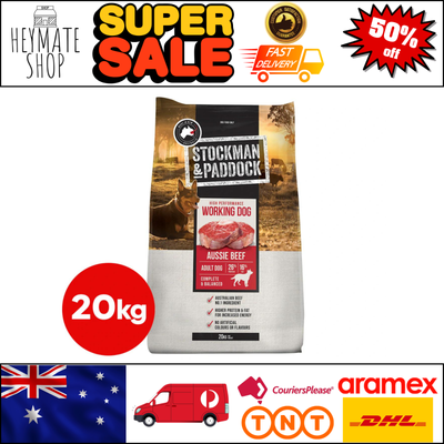 Stockman Paddock Working Dog Dry Food Australian Beef Adult Dogs