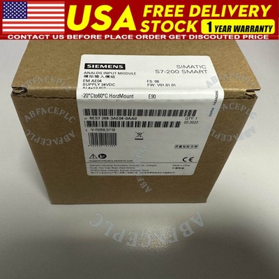 New Siemens 6ES7288-3AE04-0AA0 6ES7 288-3AE04-0AA0 S7-200 Analog input SM AI04