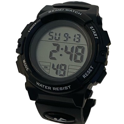 SKMEI 1548 Kids Sport Digital Watch 5bar Waterproof LED Watches For Boys Girls