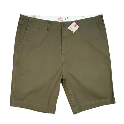 Men's Levi's Strauss & Co 502 Chino Shorts Regular Taper Olive Green NEW Sz 40