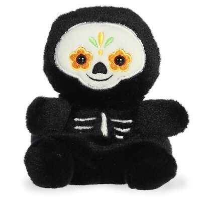 Aurora - Palm Pals - 5'' Santiago Sugar Skull Spooky Stuffed Animal