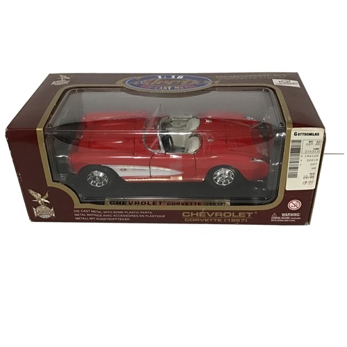 Road Legends, Chevrolet Corvette 1957, 1/ 18 scale: | eBay