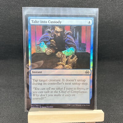 Take into Custody 47/184 Aether Revolt Magic The Gathering MTG Holo