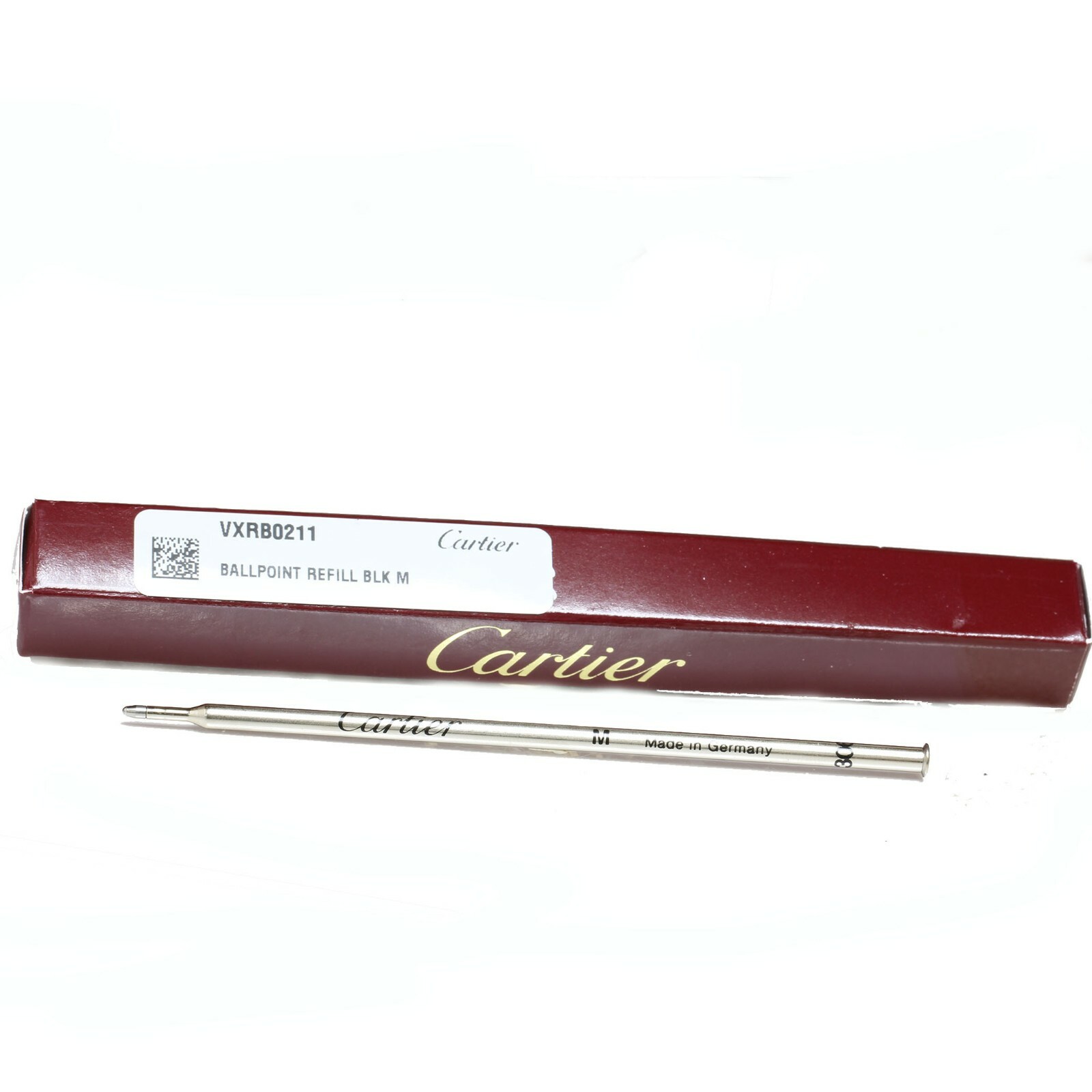 Cartier マネークリップ 　ロードスター Authentic Cartier Ballpoint Pen Silver Blue Sapphire LRG